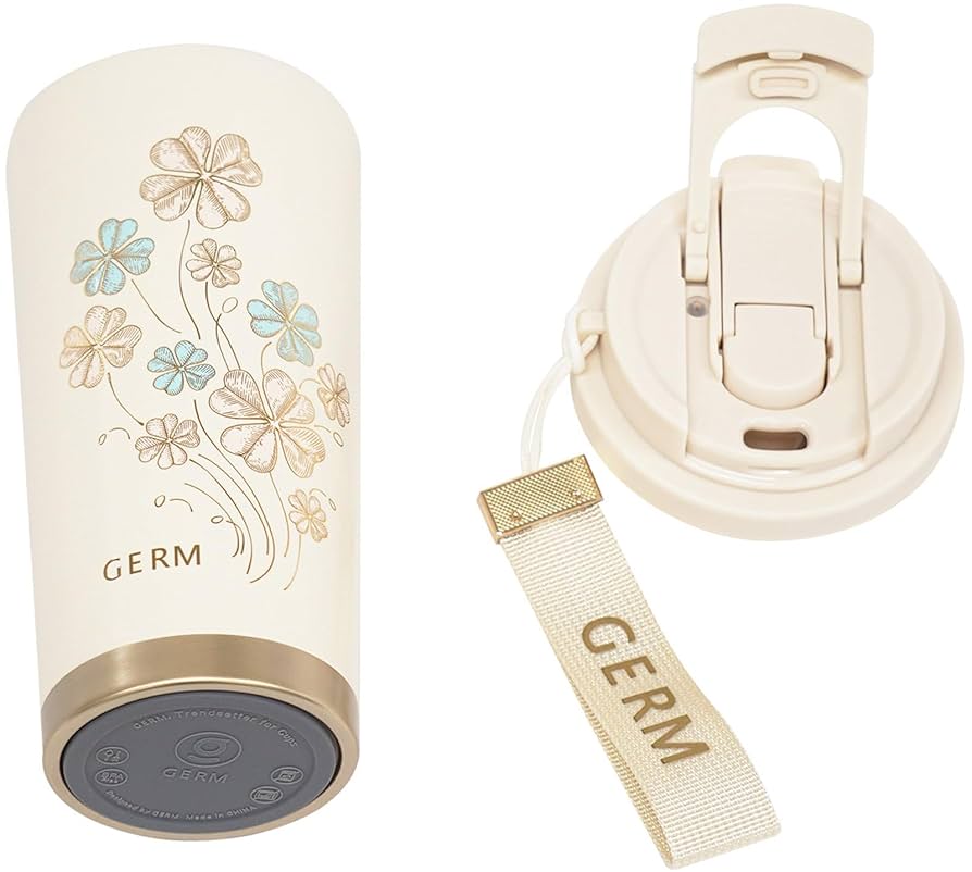 Amazon | GERM 「四つ葉のクローバー」輝くデザイン 500ml